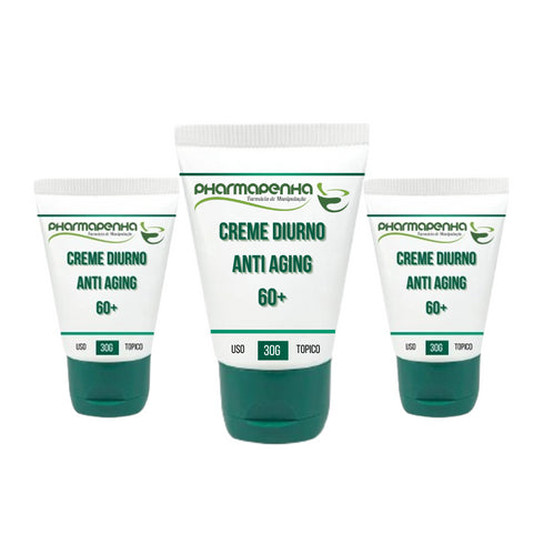 KIT 3UN CREME DIURNO ANTI-AGING 60+ - 30GR CADA